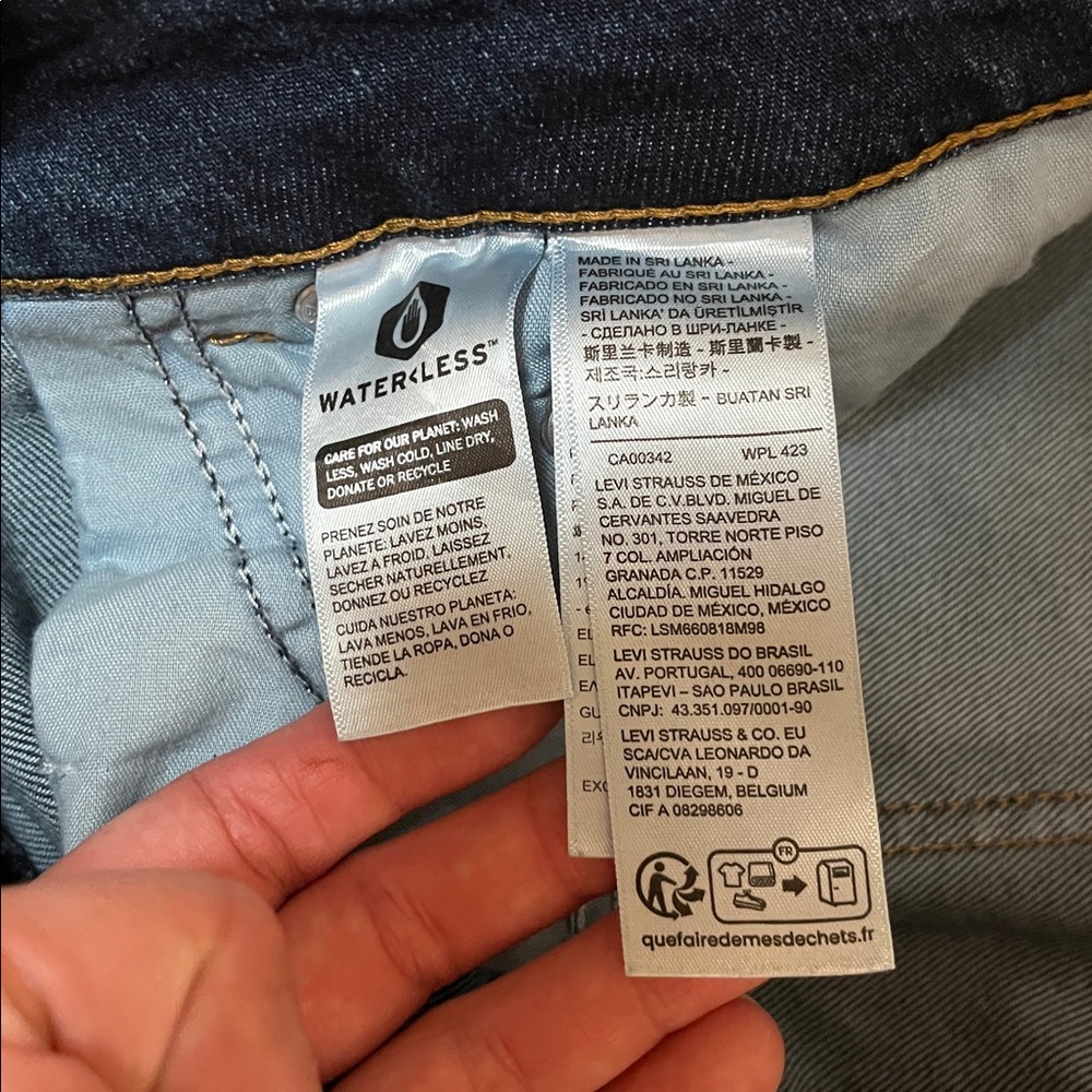 Levi's SuperLow Flare Jeans Size 34x34 - Picture 9 of 16
